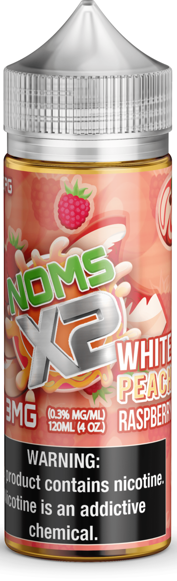 Nomenon X2 - White Peach Raspberry 3mg